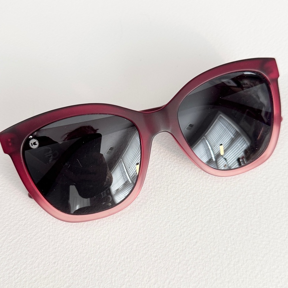 Knockaround Deja Views Spanish Rose Cherry Gradient Sunglasses Sunnies